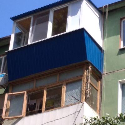 Балконы под ключ