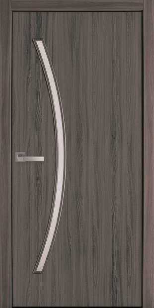 Межкомнатные двери Дива со стеклом сатин diva-10