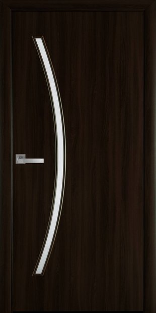 Межкомнатные двери Дива со стеклом сатин diva-9