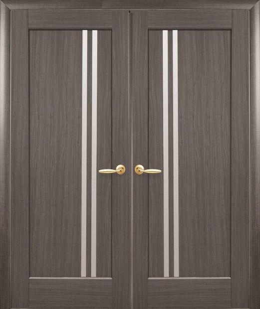 Двери двустворчатые Делла грей делюкс New стекло Сатин dveri-dvustvorchatye-della-grej-deljuks-new-steklo-satin