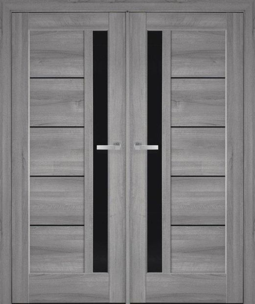 Двери двустворчатые Грета Black бук пепельный делюкс стекло черное dveri-dvustvorchatye-greta-black-buk-pepelnyj-deljuks-steklo-chernoe