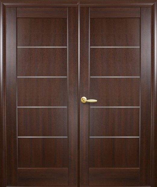 Двери двустворчатые Мира каштан делюкс стекло Сатин dveri-dvustvorchatye-mira-kashtan-deljuks-steklo-satin
