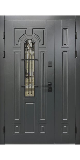 Двері вхідні в дім Елегант термо Лучія ArWood RAL 7016 dveri-vhidni-elegant-termo-luchiya-arwood-ral-7016_2393