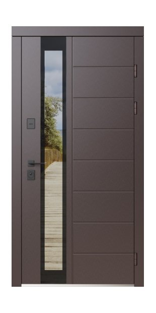 Дверь входная в дом Элегант термо Олимпия МДФ plastid 8019 dveri-vhidni-elegant-termo-olimpiya-mdf-plastid-8019
