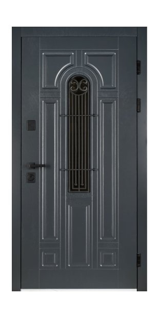Двері вхідні в дім Елегант термо Лучія ArWood RAL 7016 dveri-vhidni-prestij-pvh-dub-bronzoviysklopaket_2109