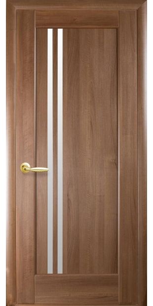 Межкомнатные двери Делла со стеклом сатин dvernoe-polotno-pvh-deluxe-dellita-so-steklom-satin-1