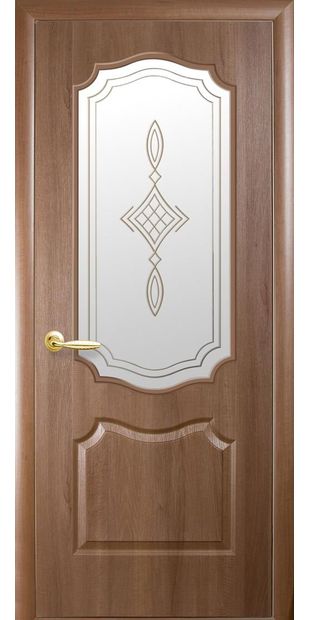 Межкомнатные двери Вензель со стеклом сатин и рисунком dvernoe-polotno-pvh-deluxe-venzel-so-steklom-satin-i-risunkom-r1-1