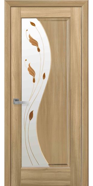 Межкомнатные двери Эскада со стеклом сатин и рисунком Р1 eskada-14