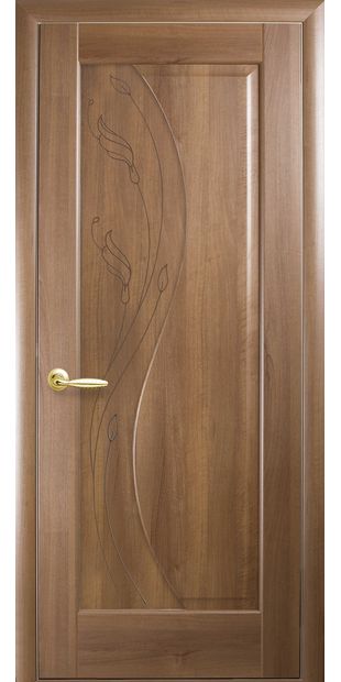 Межкомнатные двери Эскада глухое с гравировкой eskada-22