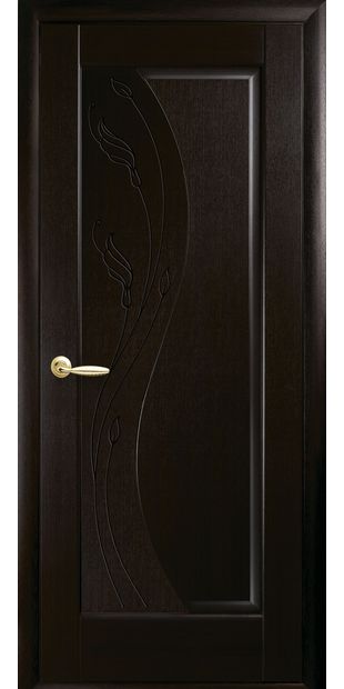 Межкомнатные двери Эскада глухое с гравировкой eskada-23