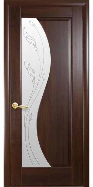 Межкомнатные двери Эскада со стеклом сатин и рисунком Р2 eskada-5