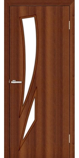 Дверь "Омис" Фиеста Экошпон (стекло сатин) dver-omis-fiesta-ehkoshpon-steklo-satin