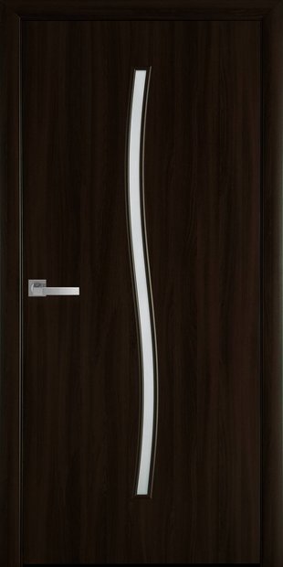 Межкомнатные двери Гармония со стеклом сатин garmonia-12