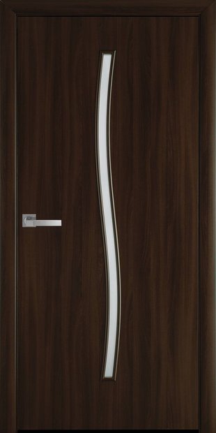 Межкомнатные двери Гармония со стеклом сатин garmonia-14