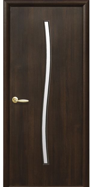 Межкомнатные двери Гармония со стеклом сатин garmonia-2