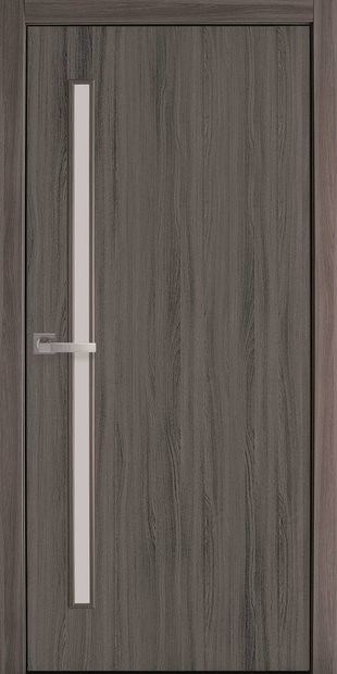 Межкомнатные двери Глория со стеклом сатин kfd-line-glass-01-6