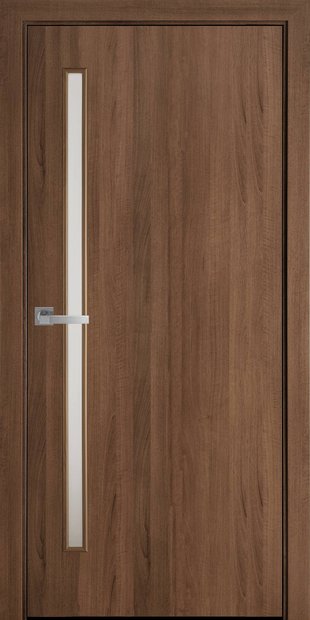 Межкомнатные двери Глория со стеклом сатин gerda-28