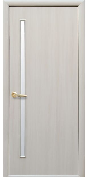 Межкомнатные двери Line Glass-01 со стеклом сатин kfd-line-glass-01-3