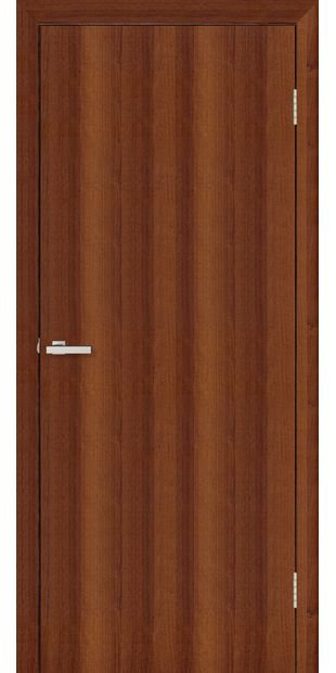 Дверь Глухая (гладкая) орех gluhaya-gladkaya-oreh-ua