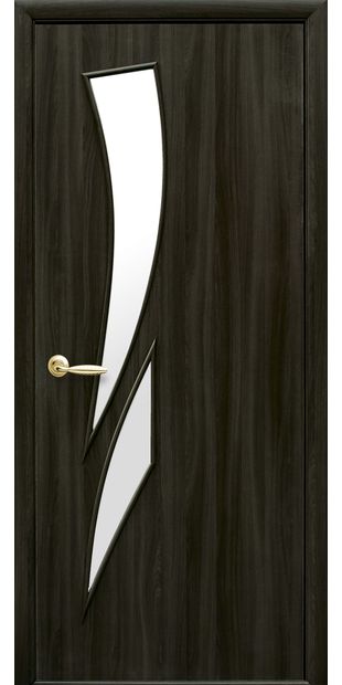 Межкомнатные двери Камея со стеклом сатин kamea-34