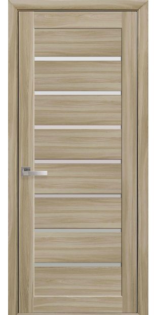 Межкомнатные двери Леона со стеклом сатин leona-10