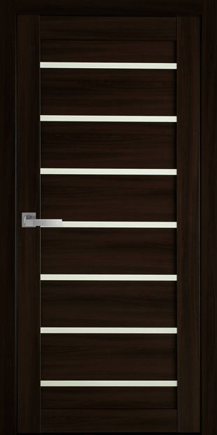 Межкомнатные двери Ліра со стеклом сатин kfd-lіra-11