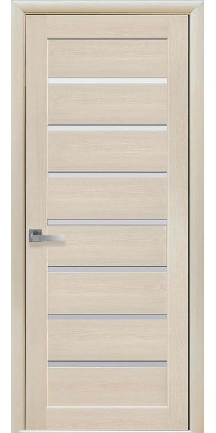 Межкомнатные двери Леона со стеклом сатин leona-3