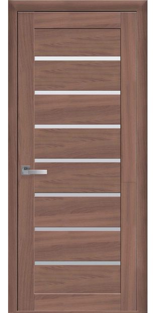 Межкомнатные двери Леона со стеклом сатин leona-9