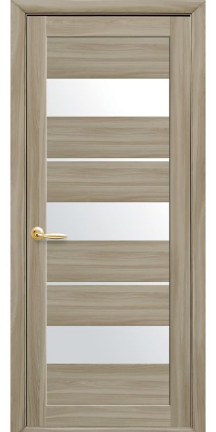 Межкомнатные двери Флора со стеклом сатин kfd-flora-2