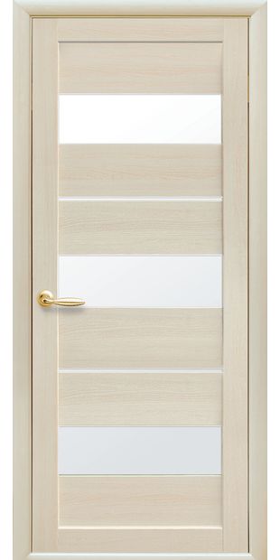 Межкомнатные двери Лилу со стеклом сатин lilu-7