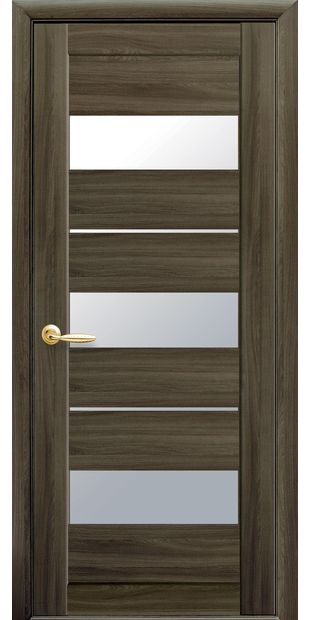 Межкомнатные двери Лилу со стеклом сатин lilu-9