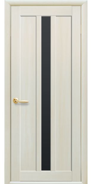 Межкомнатные двери Марти с черным стеклом marti-11