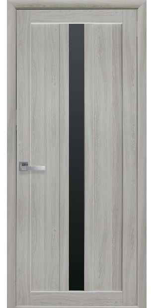 Межкомнатные двери Марти с черным стеклом marti-15