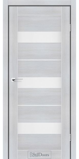 Межкомнатные двери Мехико со стеклом сатин mehiko-kremove-derevo-zi-sklom-satin