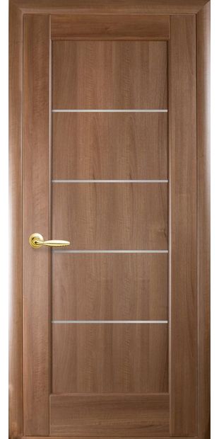 Межкомнатные двери Вена со стеклом сатин kfd-vena-1