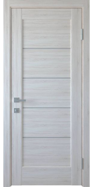 Межкомнатные двери Вена со стеклом сатин kfd-vena-9