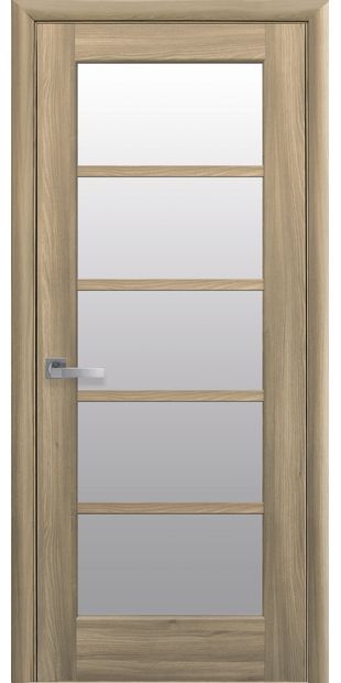 Межкомнатные двери Муза со стеклом сатин muza-13