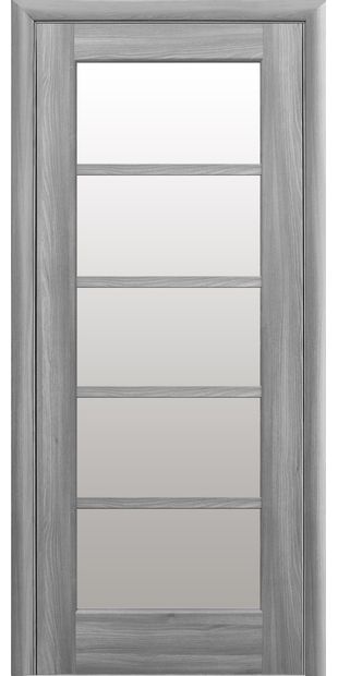 Межкомнатные двери Муза со стеклом сатин muza-14