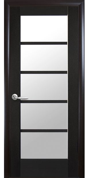 Межкомнатные двери Муза со стеклом сатин muza-2