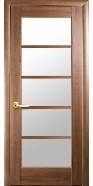 Межкомнатные двери Муза со стеклом сатин muza-8