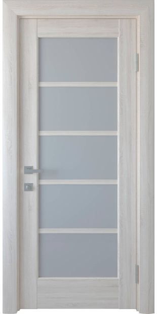 Межкомнатные двери Муза со стеклом сатин muza-9