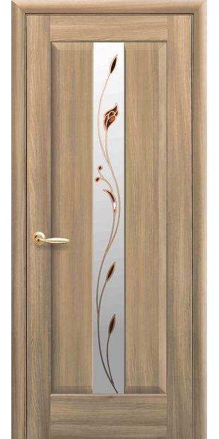 Межкомнатные двери Премьера со стеклом сатин и рисунком Р1 premera-5