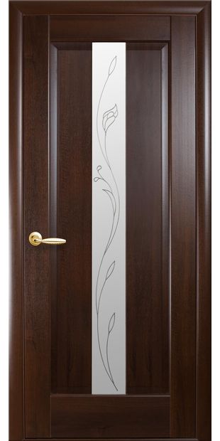 Межкомнатные двери Премьера со стеклом сатин и рисунком Р2 premiera-10