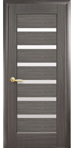 Межкомнатные двери Брістоль со стеклом сатин kfd-brіstol-12