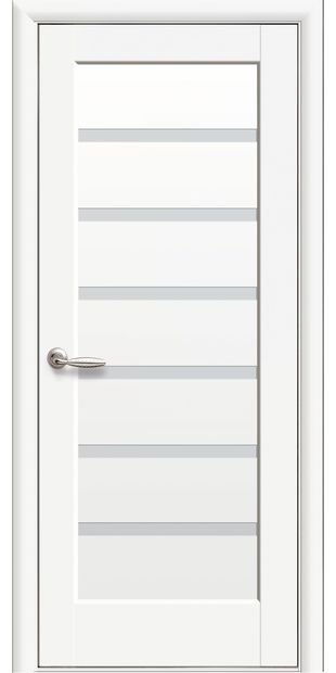 Межкомнатные двери Линнея со стеклом сатин pvh-deluxe-linnea-so-steklom-satin