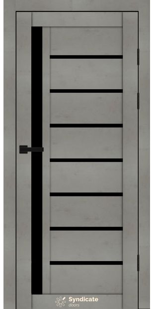 Межкомнатные двери SD-101 sd-101-beton-svitlij-chorne