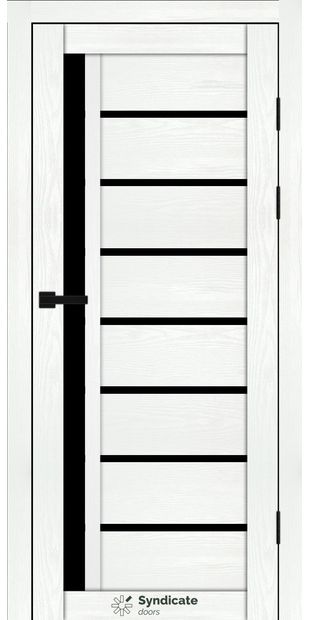 Межкомнатные двери SD-101 sd-101-bila-struktura-chorne