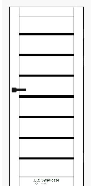 Межкомнатные двери SD-102 sd-102-bilij-oksamit-chorne