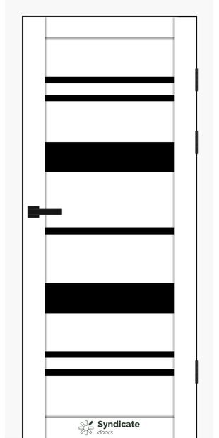Межкомнатные двери SD-104 sd-104-bilij-oksamit-chorne