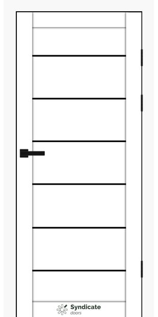 Межкомнатные двери SD-108 sd-108-bilij-oksamit-chorne